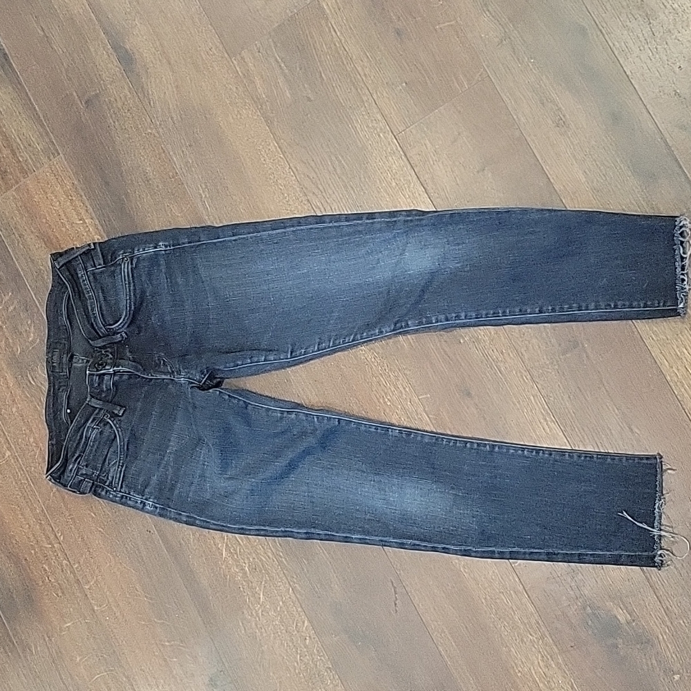 Agolde. Dark distressed  skinny denim jeans 26